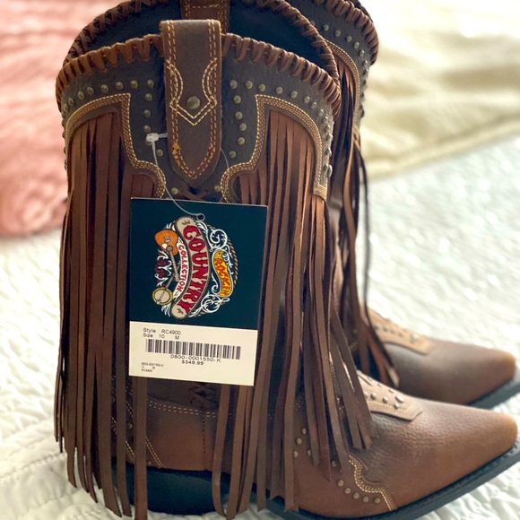 Shoes - Ladies Fringe Boots